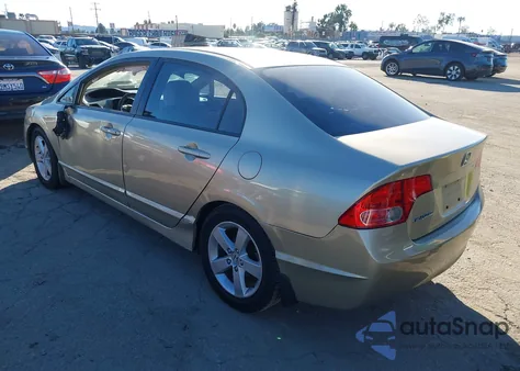 2007 Honda Civic Ex из США, поврежденный, VIN 1HGFA16807L115556